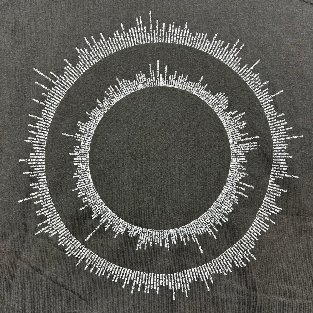 Apple Store Locations T-Shirt Womens 2XL Gray Our Soul Is Our People Tech Promo - Picture 2 of 6